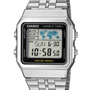 CASIO VINTAGE A500WA-1 VYRIŠKAS LAIKRODIS (zd158a) + DĖŽUTĖ