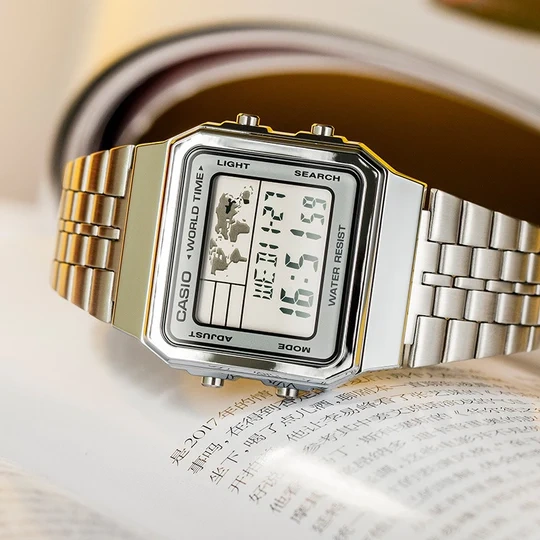 CASIO VINTAGE VYRIŠKAS LAIKRODIS A500WA-7 (zd158b) + DĖŽUTĖ - Image 11