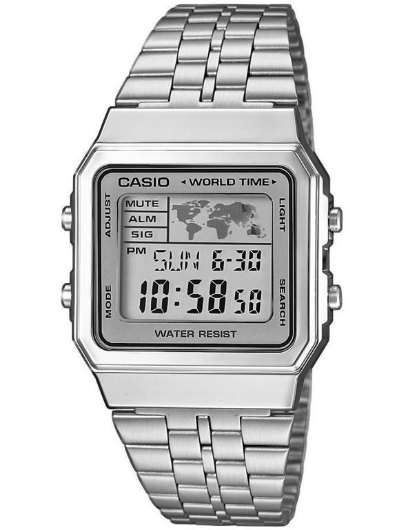 CASIO VINTAGE VYRIŠKAS LAIKRODIS A500WA-7 (zd158b) + DĖŽUTĖ
