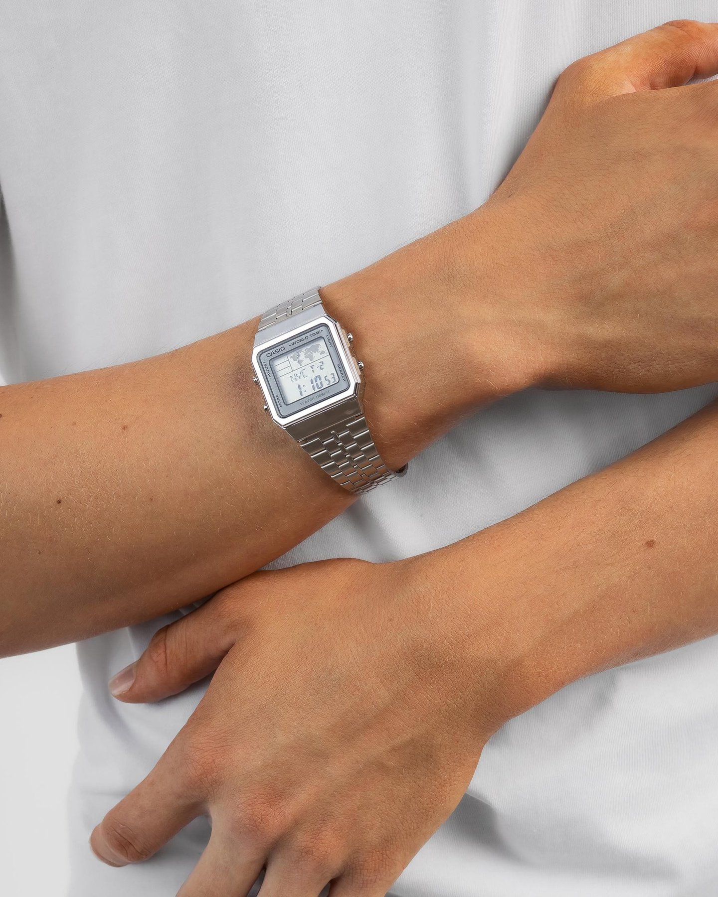 CASIO VINTAGE VYRIŠKAS LAIKRODIS A500WA-7 (zd158b) + DĖŽUTĖ - Image 10