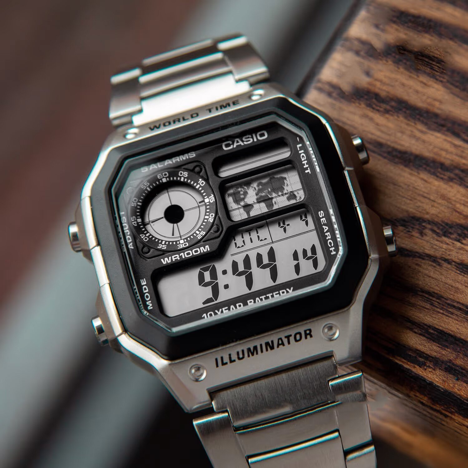 CASIO VYRIŠKAS LAIKRODIS AE-1200WHD-1A (zd159a) + DĖŽUTĖ - Image 5