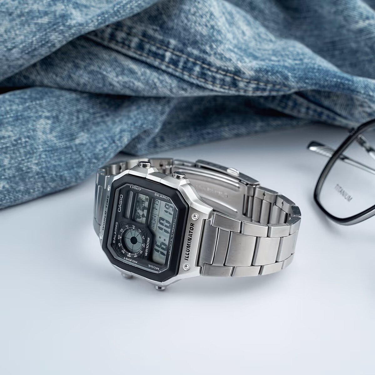 CASIO VYRIŠKAS LAIKRODIS AE-1200WHD-1A (zd159a) + DĖŽUTĖ - Image 8
