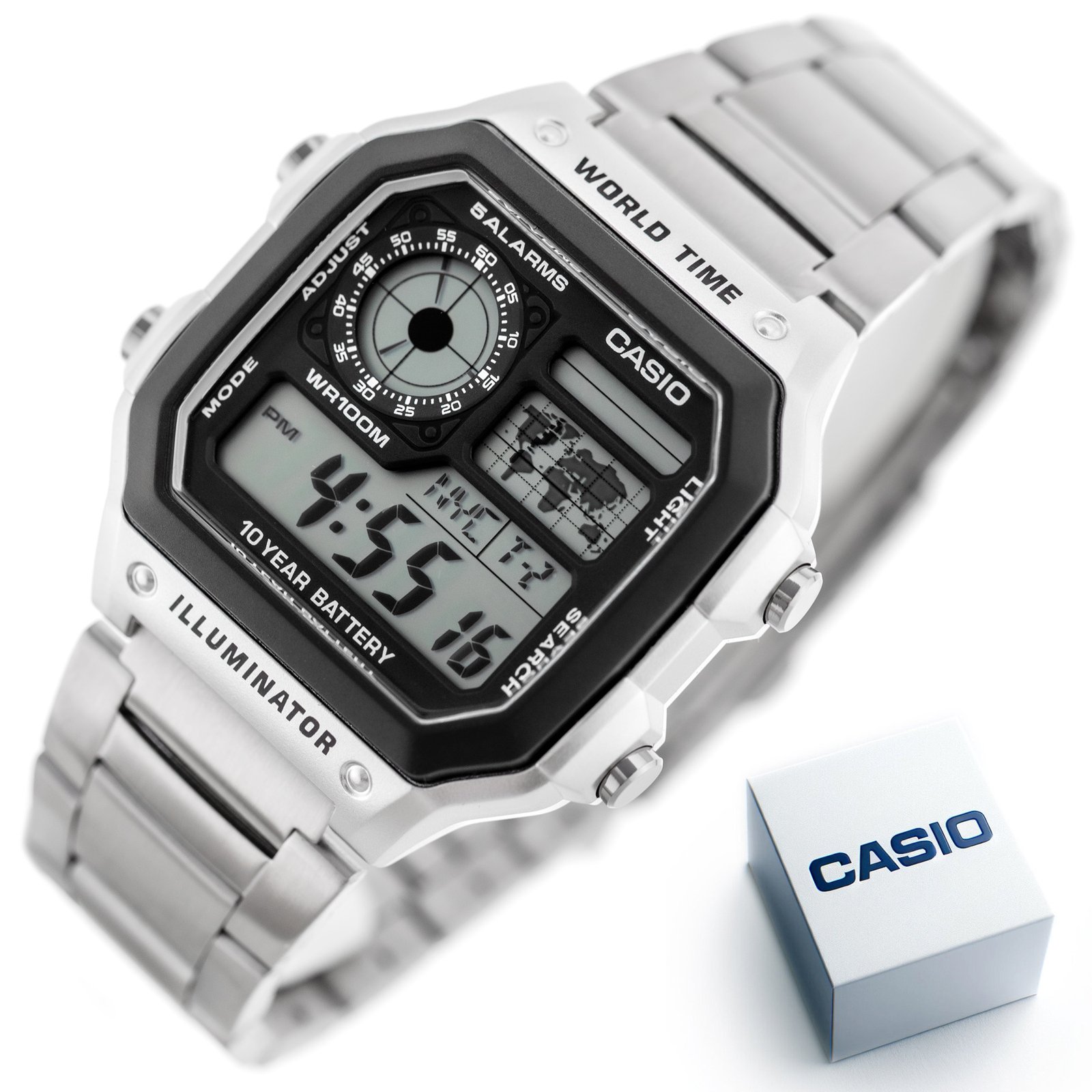 CASIO VYRIŠKAS LAIKRODIS AE-1200WHD-1A (zd159a) + DĖŽUTĖ - Image 14