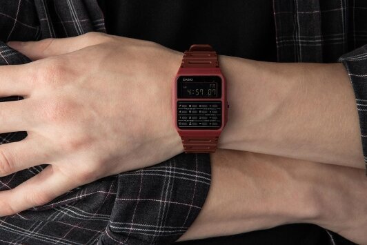 VYRIŠKI LAIKRODIS CASIO VINTAGE CA-53WF-4BEF (zd148e) + DĖŽUTĖ - Image 7