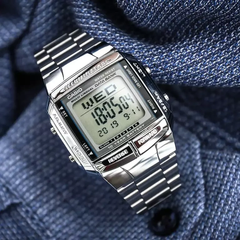 CASIO DATABANK VYRIŠKAS LAIKRODIS DB-360-1A (zd161a) + DĖŽUTĖ - Image 6