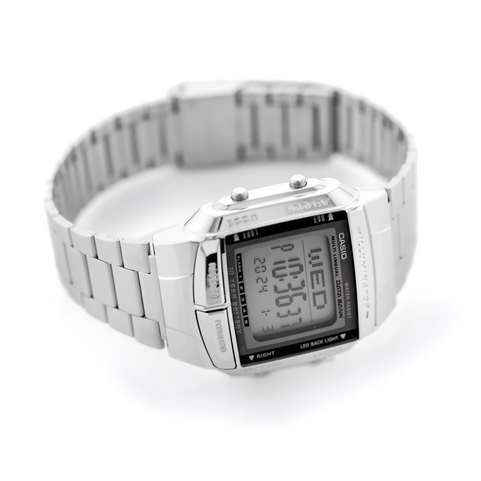 CASIO DATABANK VYRIŠKAS LAIKRODIS DB-360-1A (zd161a) + DĖŽUTĖ - Image 3