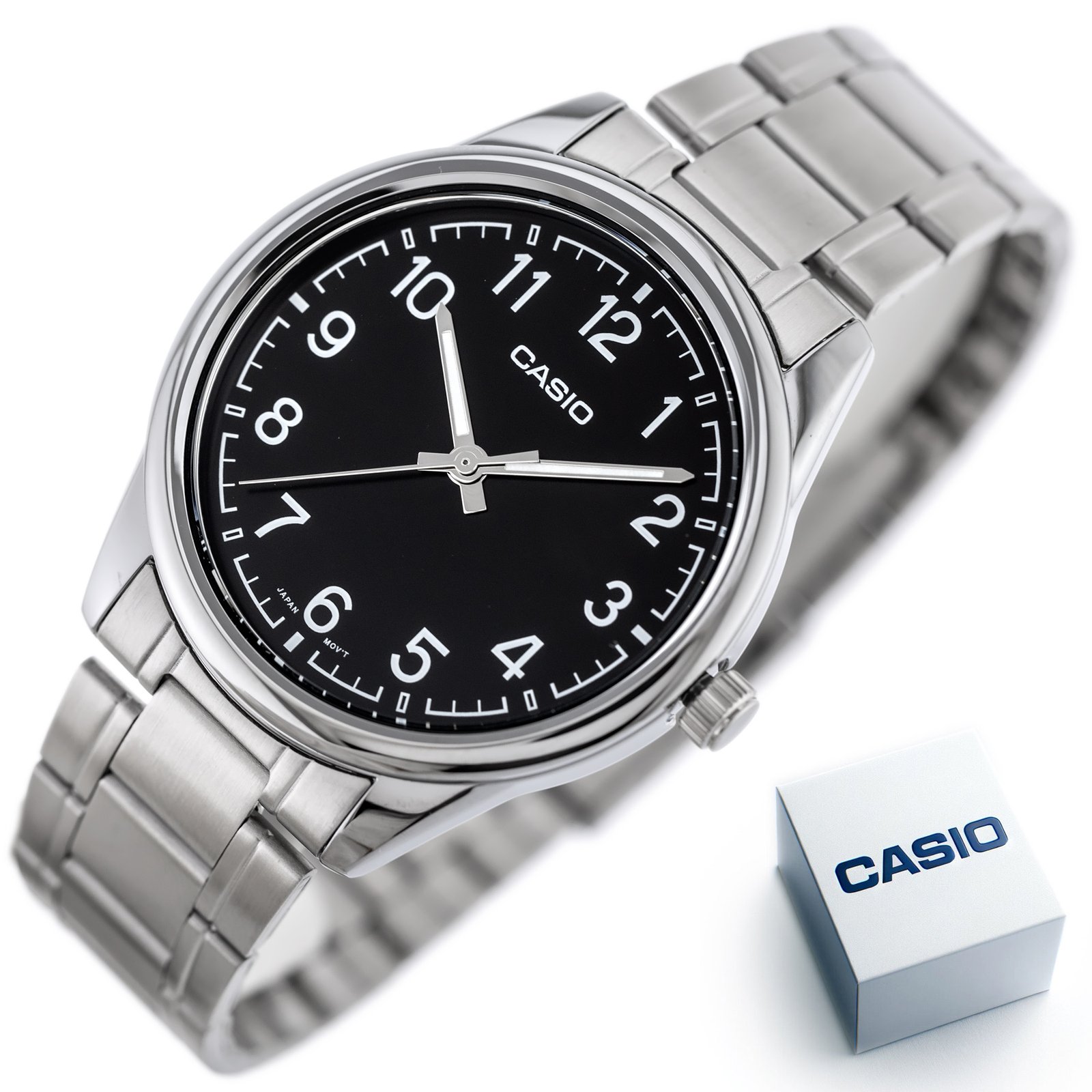 CASIO VYRIŠKAS LAIKRODIS MTP-V005D-1B4 (zd105g) + DĖŽUTĖ - Image 8