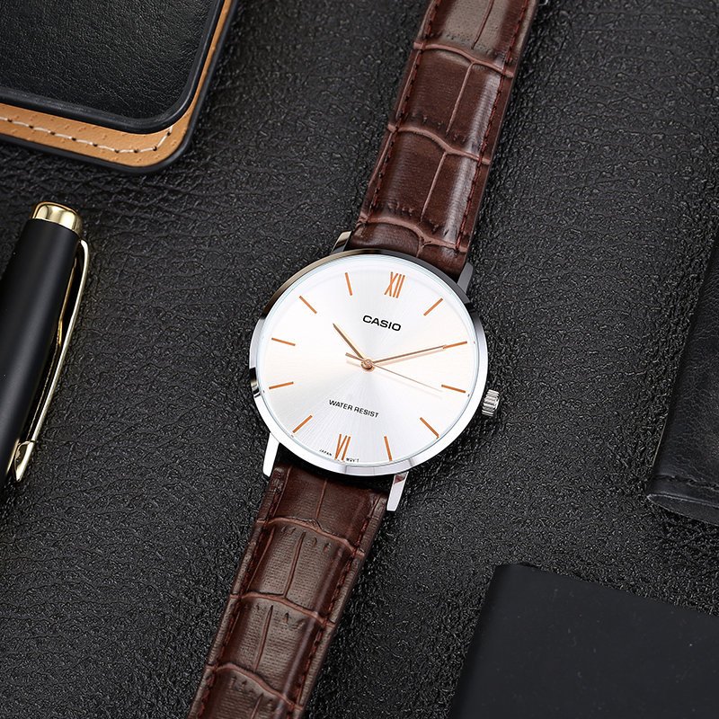VYRIŠKAS LAIKRODIS CASIO MTP-VT01L-7B2 (zd165b) + DĖŽUTĖ - Image 6