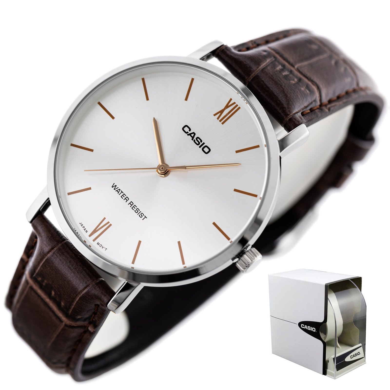 VYRIŠKAS LAIKRODIS CASIO MTP-VT01L-7B2 (zd165b) + DĖŽUTĖ - Image 8