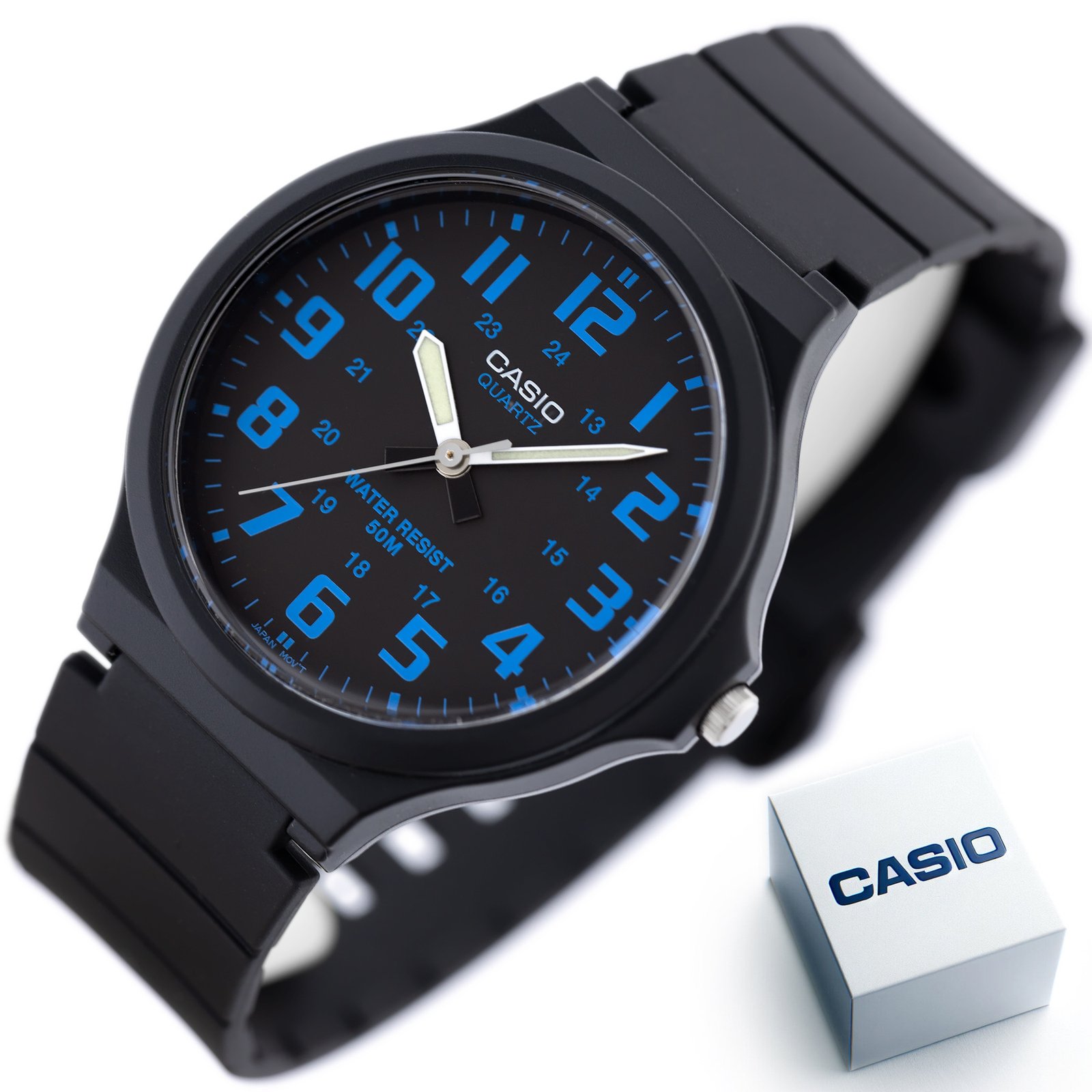 CASIO VYRIŠKAS LAIKRODIS MW-240-2B (zd166d) – CLASSIC + DĖŽUTĖ - Image 9
