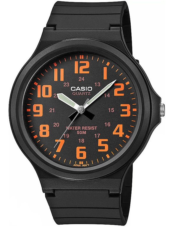 VYRIŠKI LAIKRODIS CASIO MW-240-4B (zd166f) - KLASIKA + DĖŽUTĖ