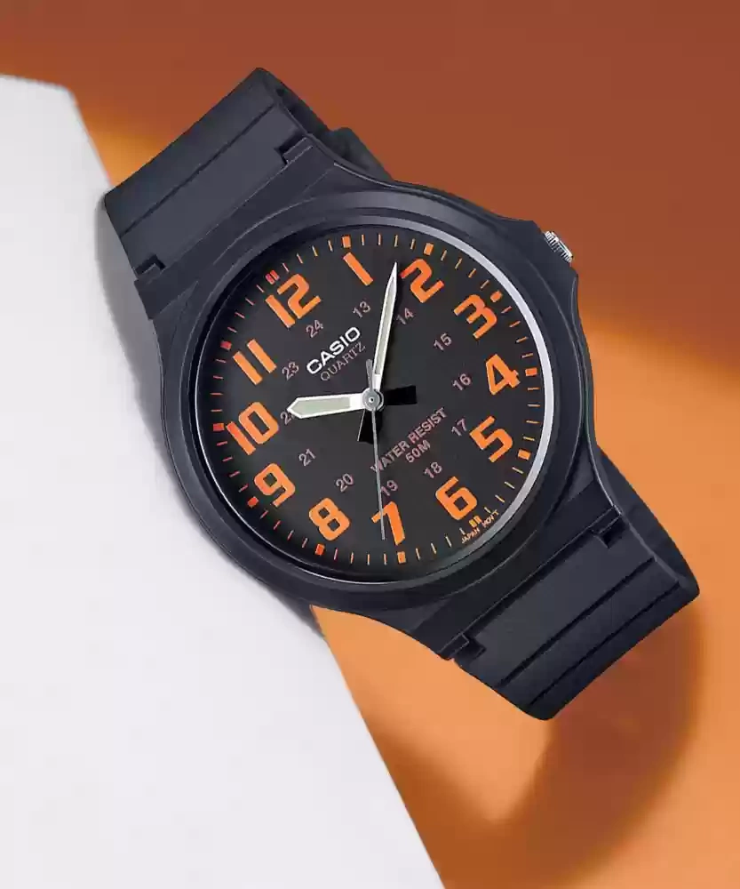 VYRIŠKI LAIKRODIS CASIO MW-240-4B (zd166f) - KLASIKA + DĖŽUTĖ - Image 6