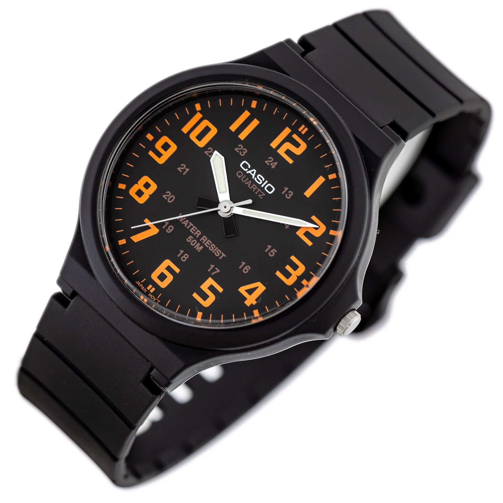 VYRIŠKI LAIKRODIS CASIO MW-240-4B (zd166f) - KLASIKA + DĖŽUTĖ - Image 2
