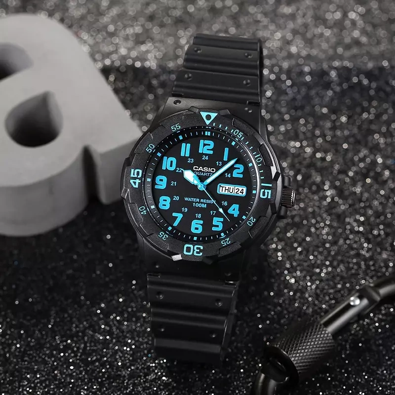 VYRIŠKI LAIKRODIS CASIO MRW-200H-2B (zd147c) + DĖŽUTĖ - Image 5