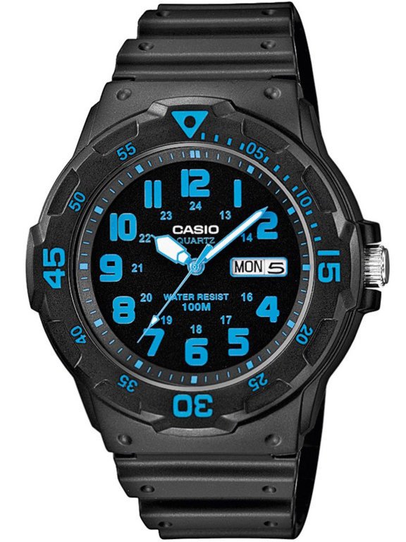 VYRIŠKI LAIKRODIS CASIO MRW-200H-2B (zd147c) + DĖŽUTĖ