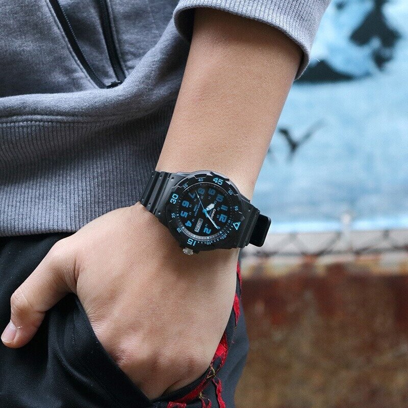 VYRIŠKI LAIKRODIS CASIO MRW-200H-2B (zd147c) + DĖŽUTĖ - Image 6