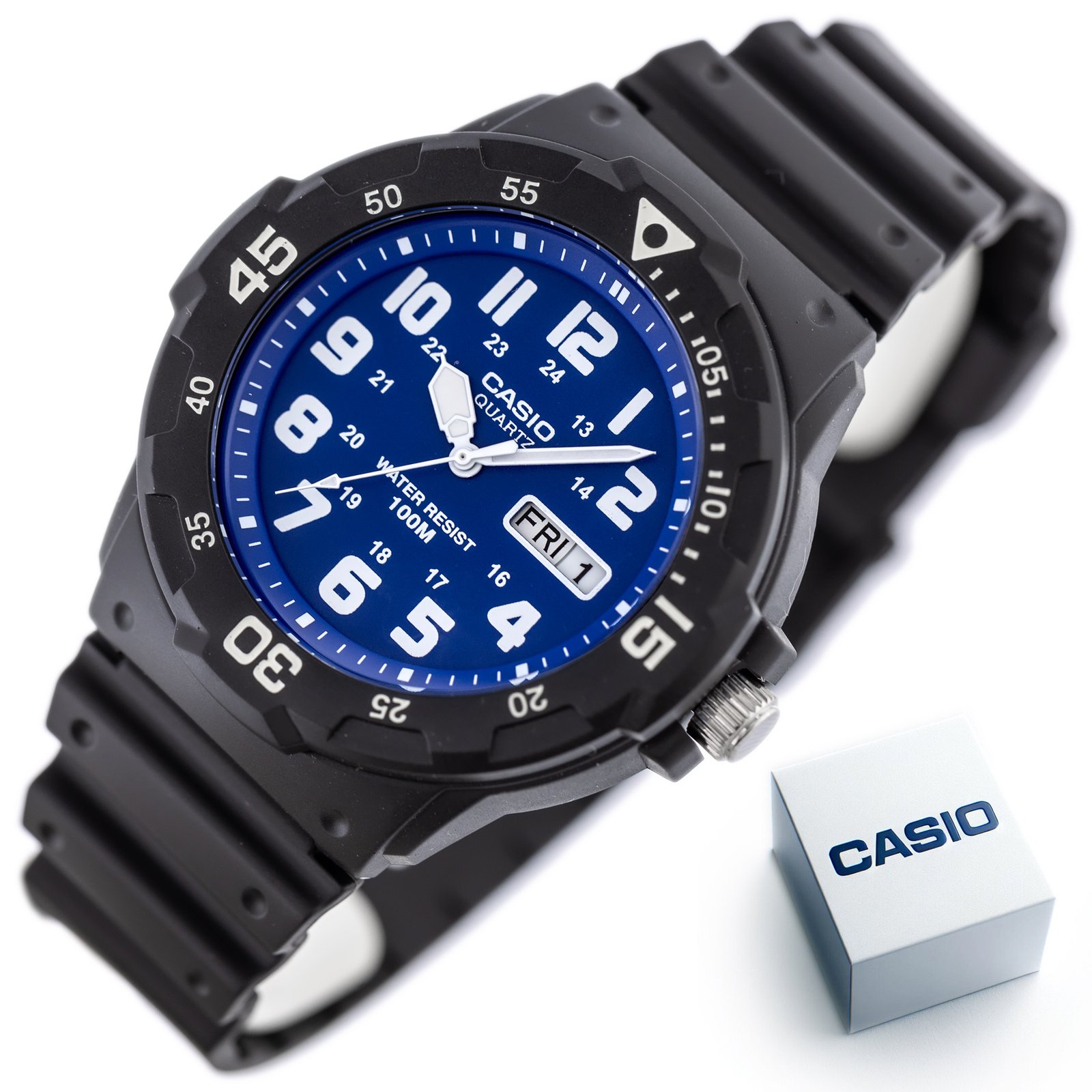 VYRIŠKI LAIKRODIS CASIO MRW-200H-2B2 (zd147d) + DĖŽUTĖ - Image 11