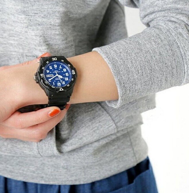 VYRIŠKI LAIKRODIS CASIO MRW-200H-2B2 (zd147d) + DĖŽUTĖ - Image 8