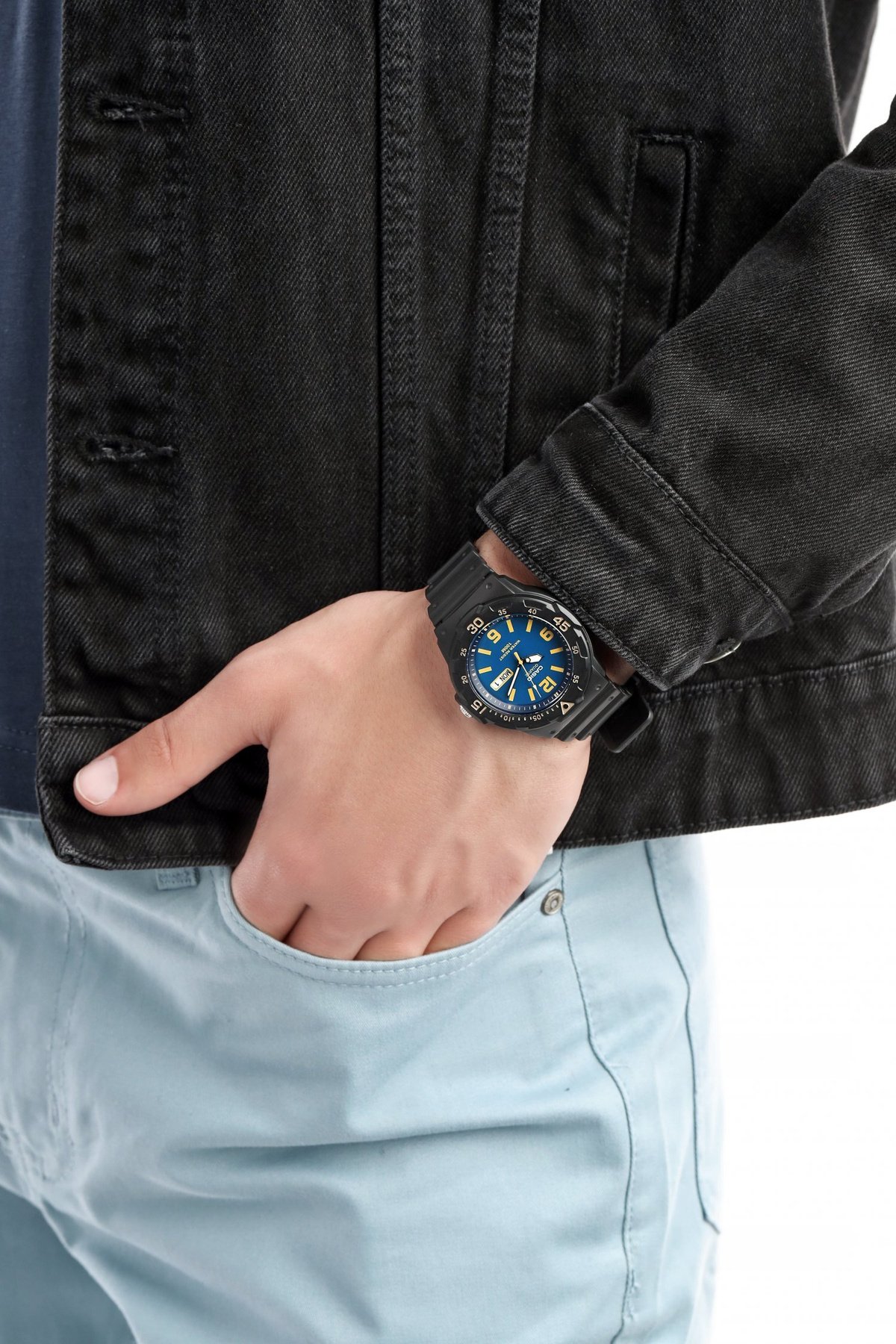 CASIO MRW-200H-2B3 VYRIŠKAS LAIKRODIS (zd147e) + DĖŽUTĖ - Image 8
