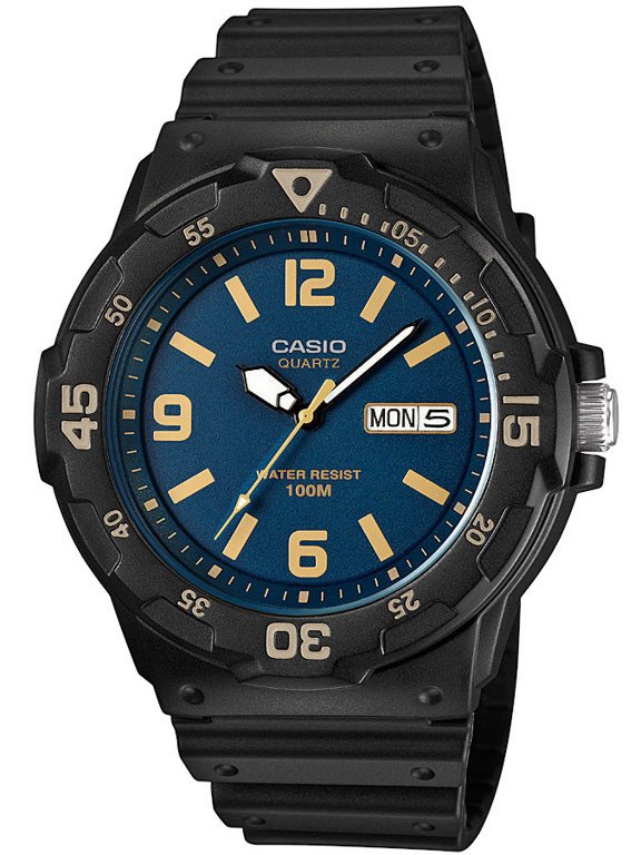 CASIO MRW-200H-2B3 VYRIŠKAS LAIKRODIS (zd147e) + DĖŽUTĖ