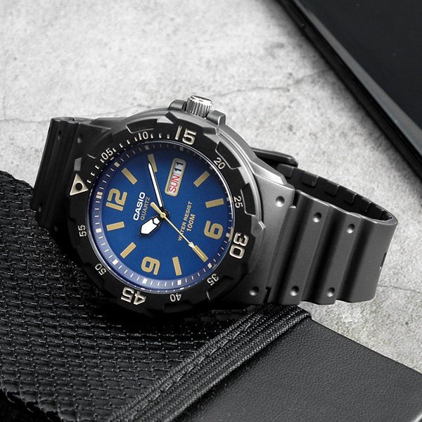 CASIO MRW-200H-2B3 VYRIŠKAS LAIKRODIS (zd147e) + DĖŽUTĖ - Image 7