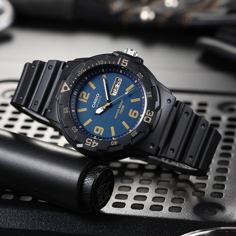 CASIO MRW-200H-2B3 VYRIŠKAS LAIKRODIS (zd147e) + DĖŽUTĖ - Image 5