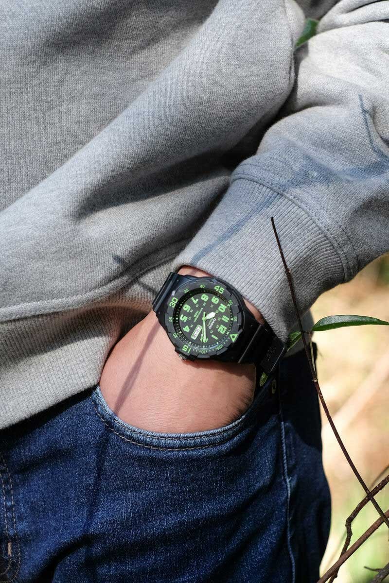VYRIŠKI LAIKRODIS CASIO MRW-200H-3B (zd147f) + DĖŽUTĖ - Image 7