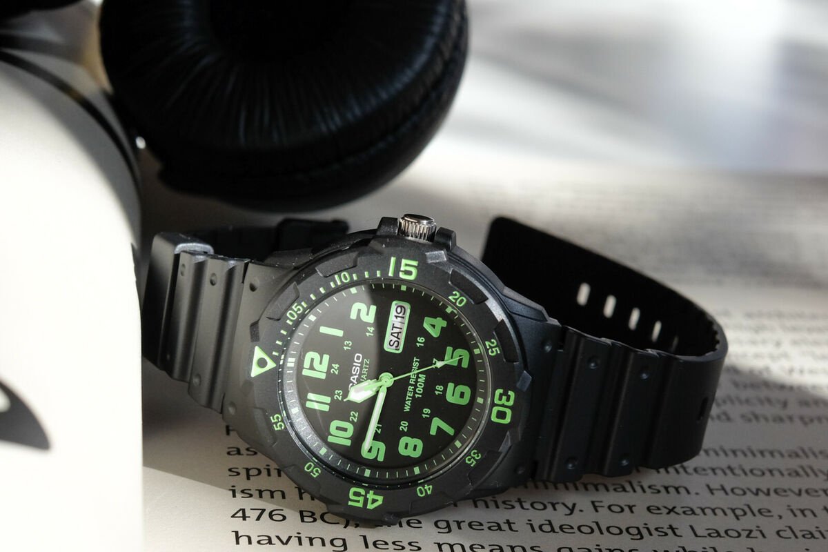 VYRIŠKI LAIKRODIS CASIO MRW-200H-3B (zd147f) + DĖŽUTĖ - Image 8