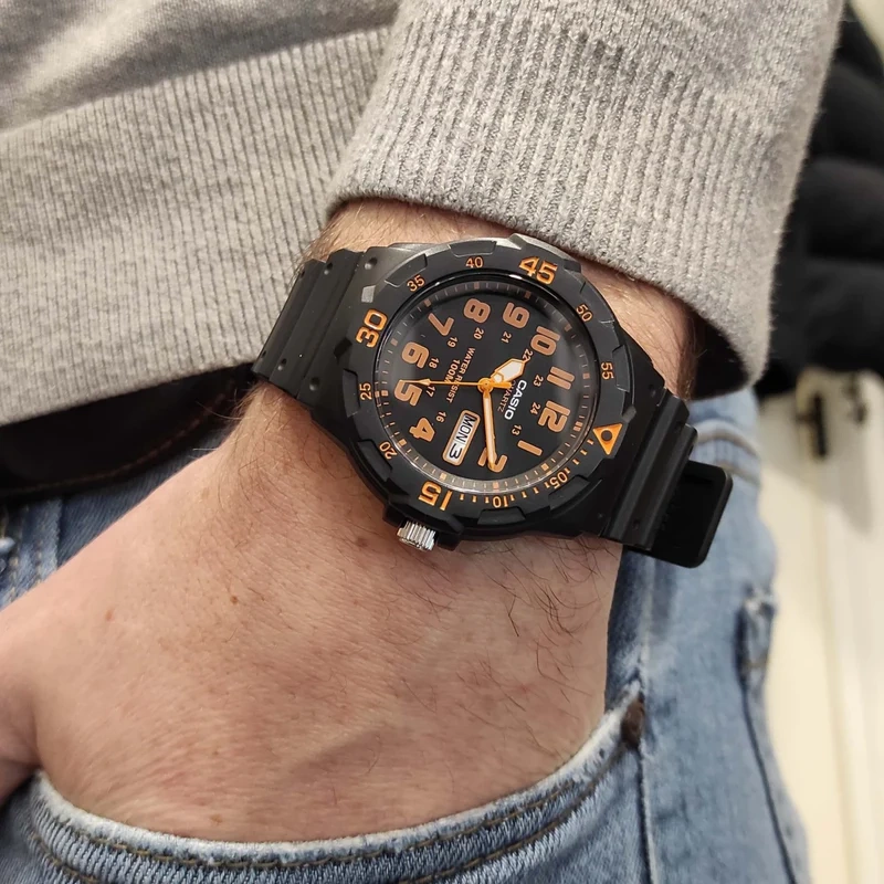CASIO MRW-200H-4B VYRIŠKAS LAIKRODIS (zd147g) + DĖŽUTĖ - Image 7
