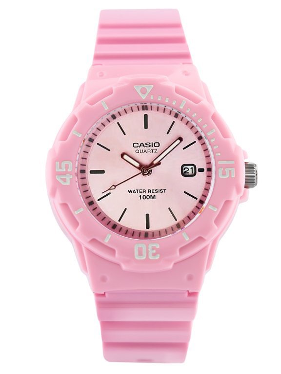 ZEGAREK DAMSKI CASIO LRW-200H 4E4VDF (zd557o) + DĖŽUTĖ