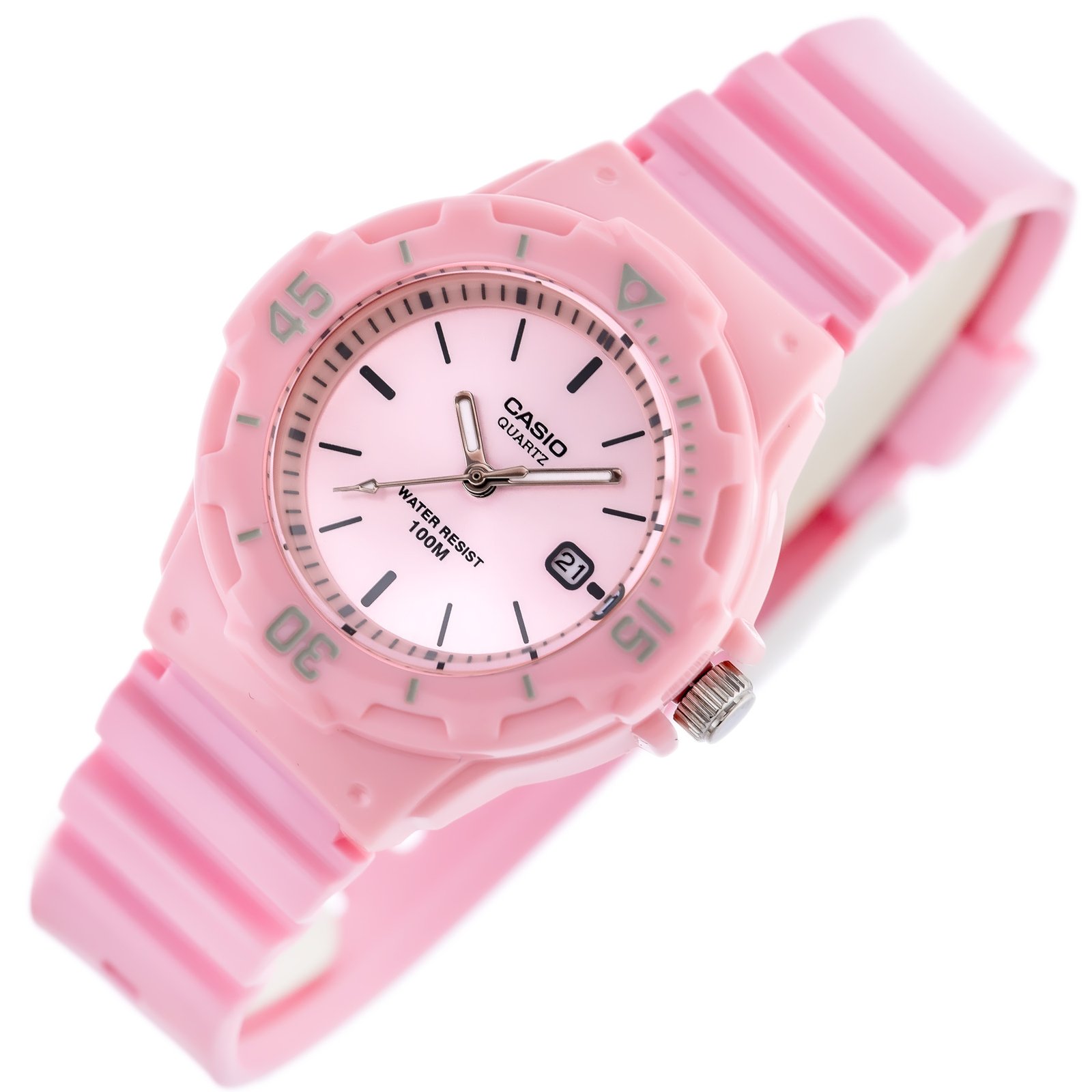 ZEGAREK DAMSKI CASIO LRW-200H 4E4VDF (zd557o) + DĖŽUTĖ - Image 2