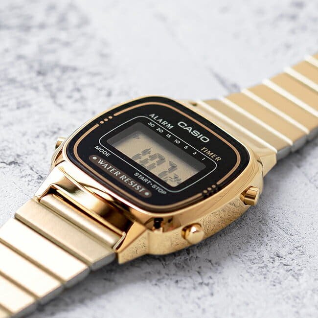 CASIO VINTAGE LA670WGA-1 MOTERŲ LAIKRODIS (zd597b) + DĖŽUTĖ - Image 5