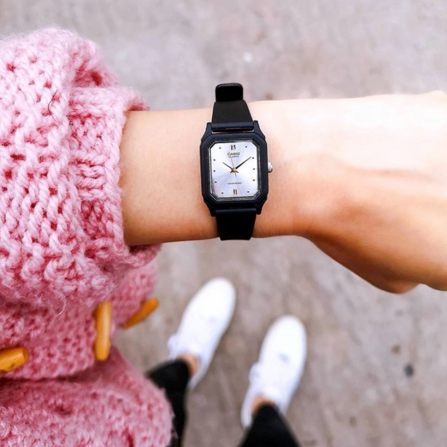 CASIO LQ-142E-7A MOTERŲ LAIKRODIS (zd598g) – KLASIKINIS + DĖŽUTĖ - Image 8