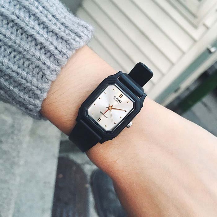 CASIO LQ-142E-7A MOTERŲ LAIKRODIS (zd598g) – KLASIKINIS + DĖŽUTĖ - Image 7