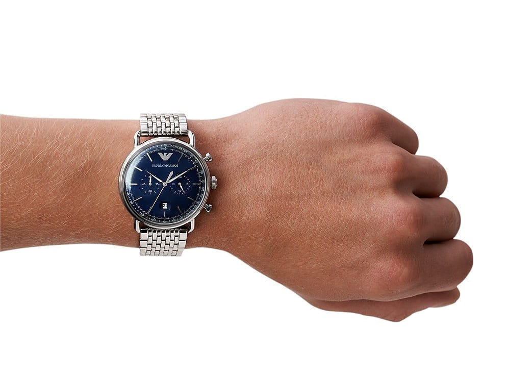 EMPORIO ARMANI VYRIŠKAS LAIKRODIS AR11238 - AVIATOR (zi020e) - Image 4