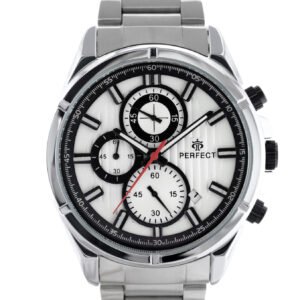 PERFECT CH03M VYRIŠKAS LAIKRODIS – CHRONOGRAFAS (zp358d) + DĖŽUTĖ