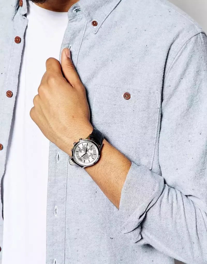 VYRIŠKAS LAIKRODIS EMPORIO ARMANI AR2432 - RENATO (zi012b) + DĖŽUTĖ - Image 4