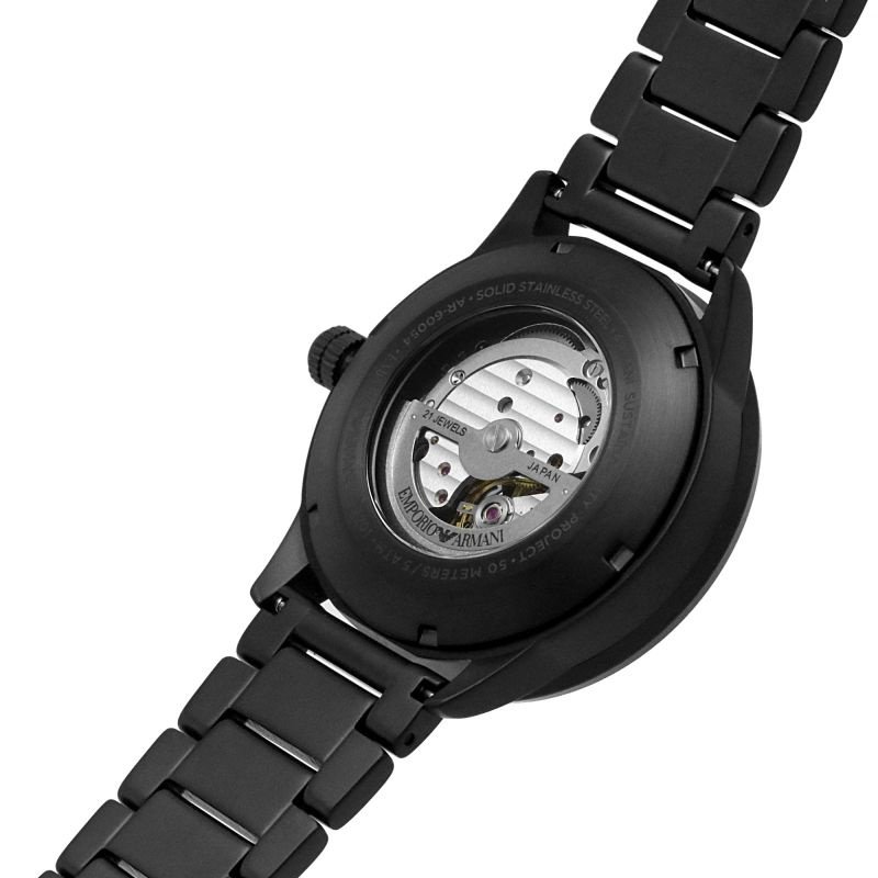 VYRIŠKI LAIKRODŽIAI EMPORIO ARMANI AR60054 - MARIO MECCANICO - AUTOMAT (zi056c) - Image 3