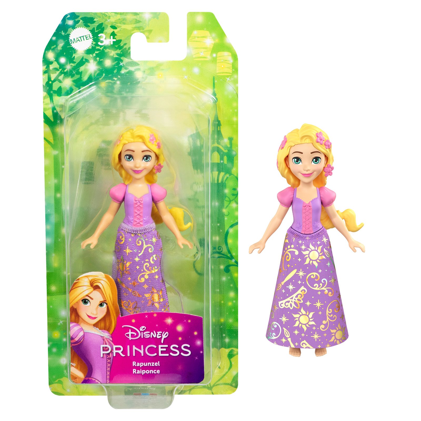 DISNEY PRINCESS mini lėlytė (HPL55)