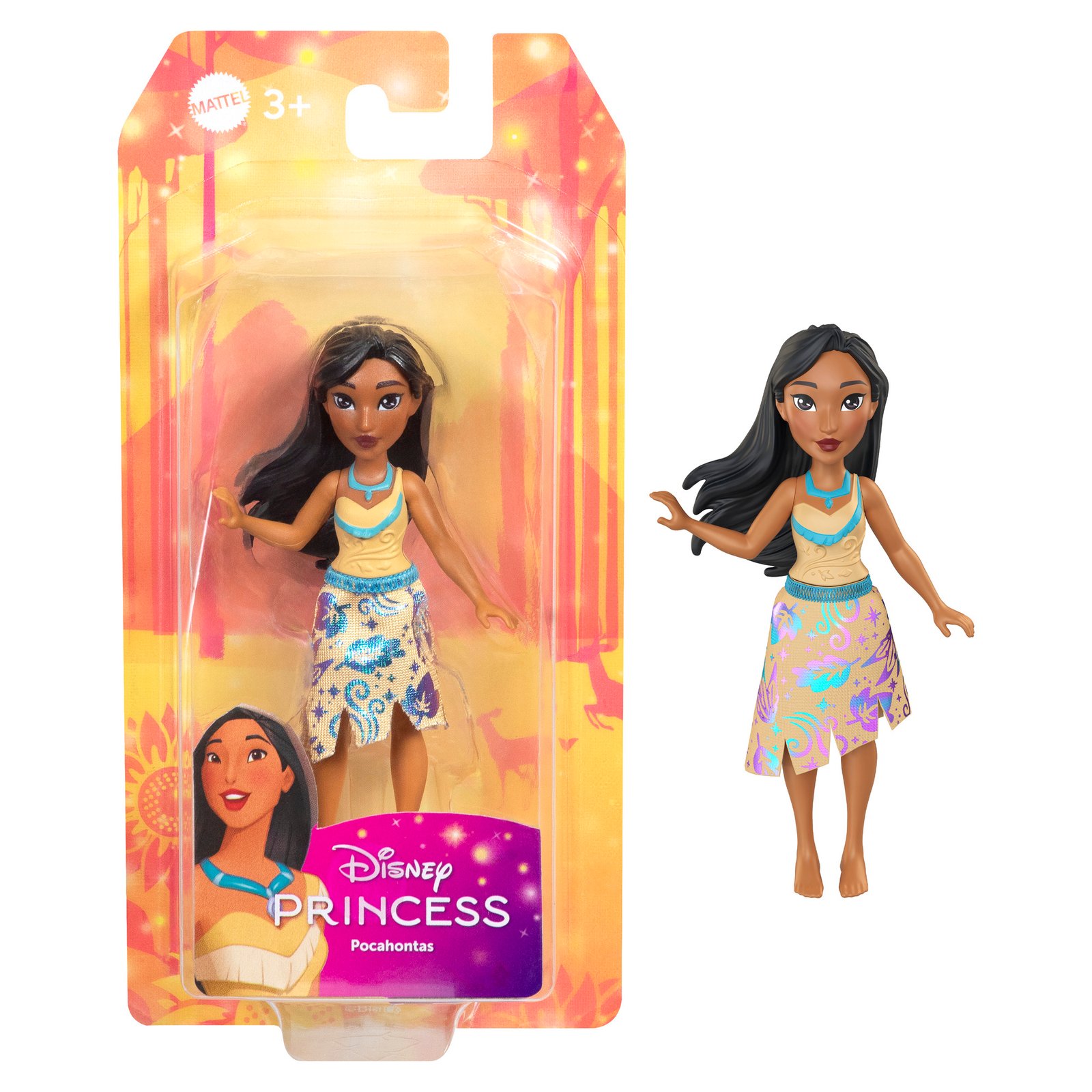 DISNEY PRINCESS mini lėlytė (HPL55) – papildomas vaizdas 3