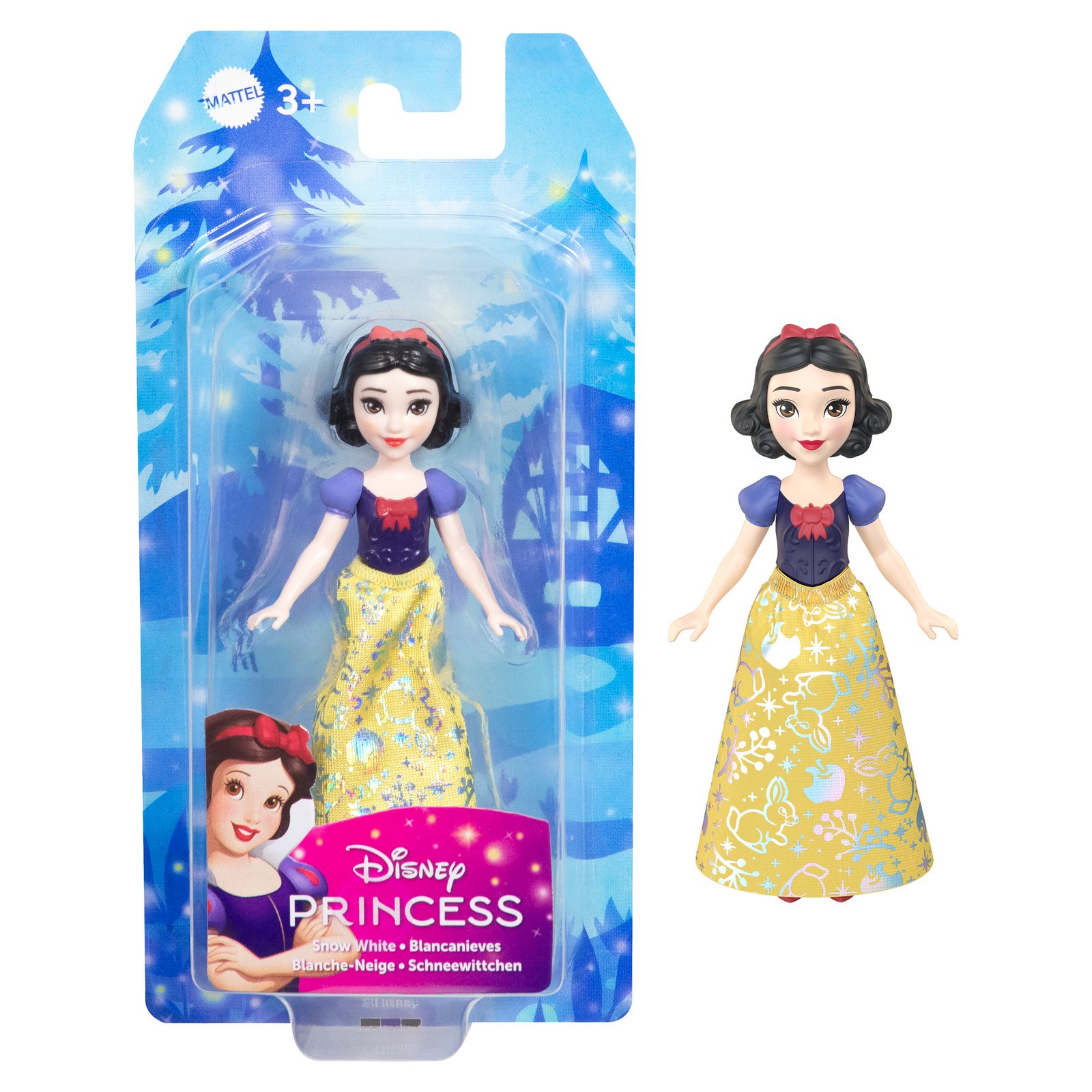 DISNEY PRINCESS mini lėlytė (HPL55) – papildomas vaizdas 4