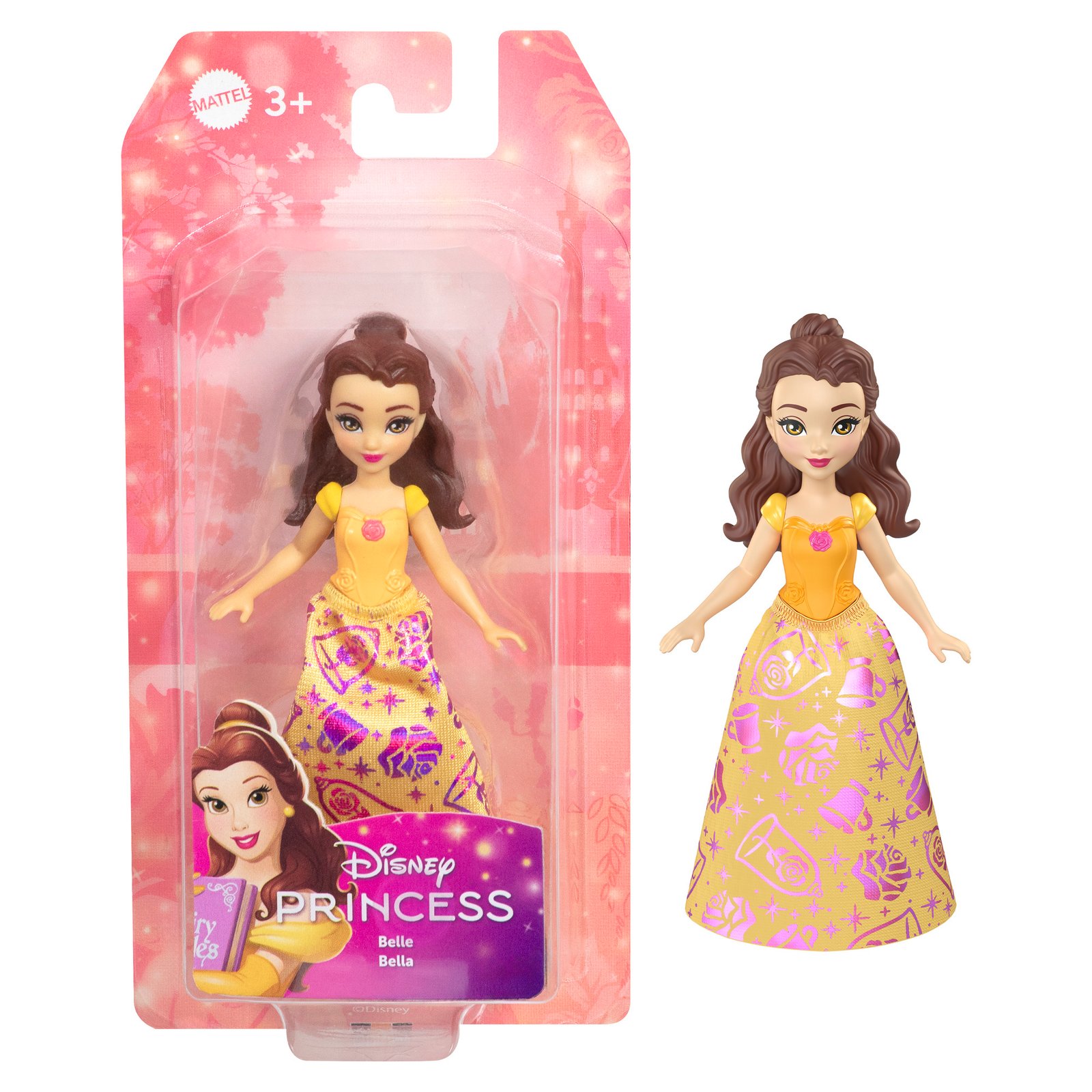 DISNEY PRINCESS mini lėlytė (HPL55) – papildomas vaizdas 7