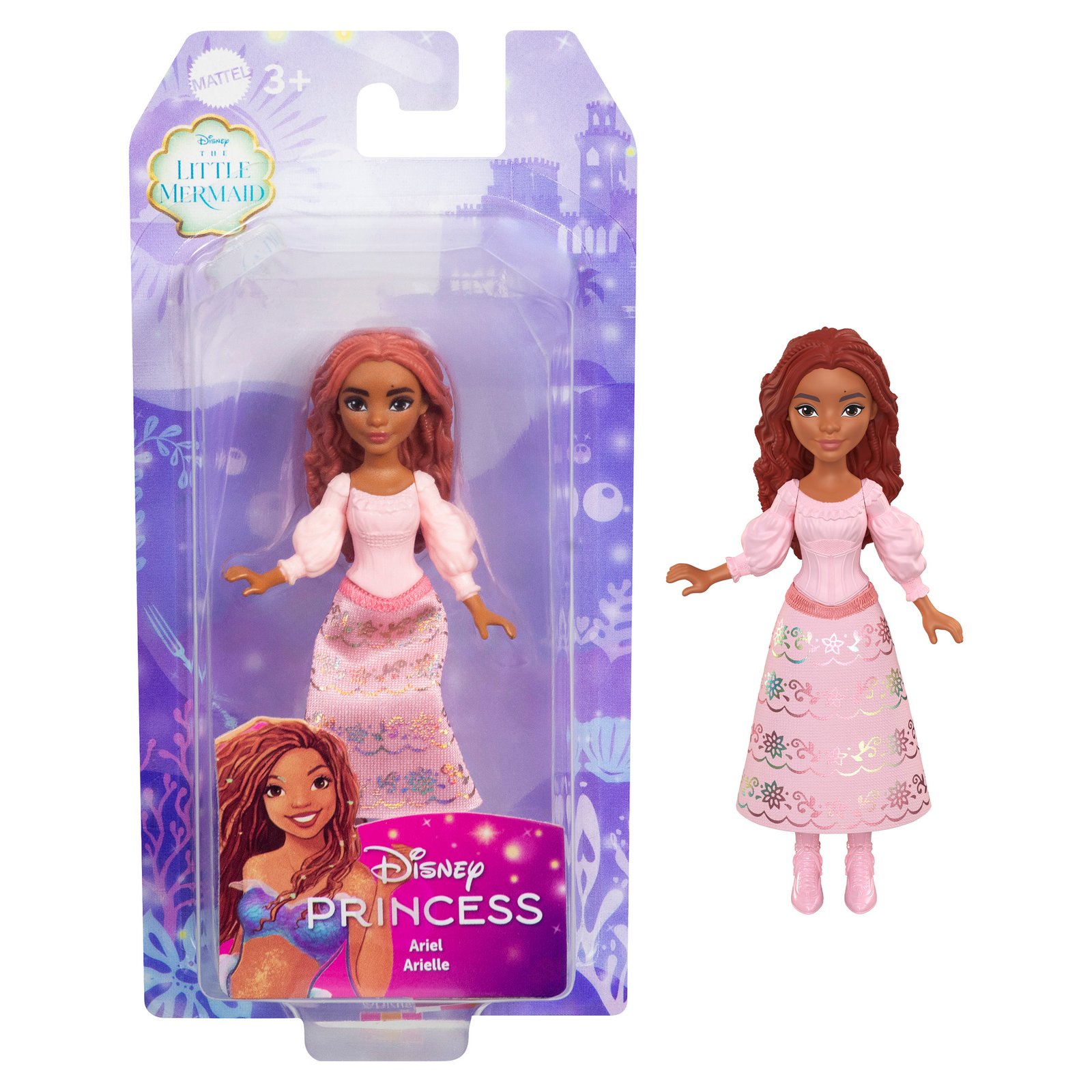 DISNEY PRINCESS mini lėlytė (HPL55) – papildomas vaizdas 8