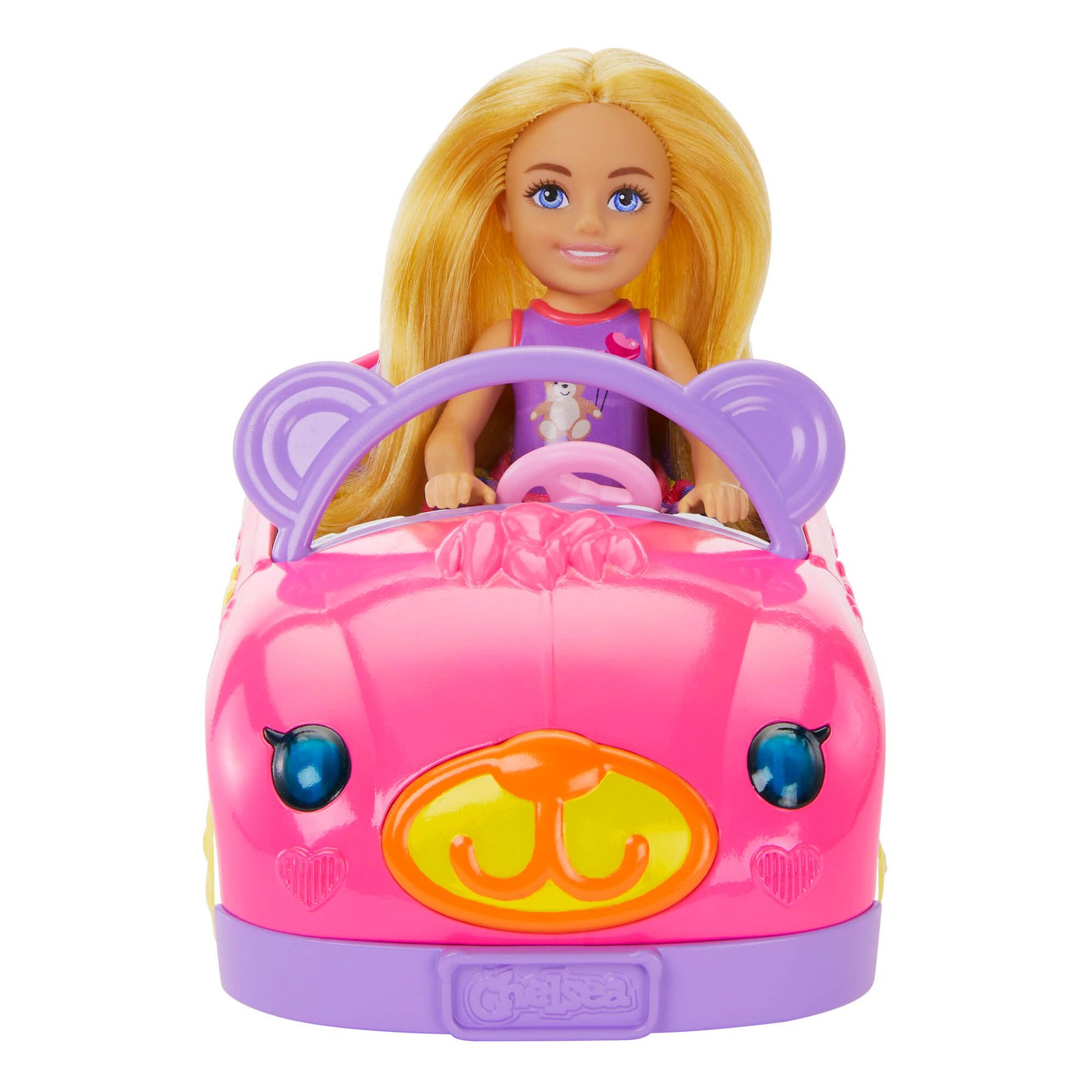 CHELSEA TEDDY CAR lėlytės ir automobiliuko rinkinukas (HXN05) – papildomas vaizdas 3