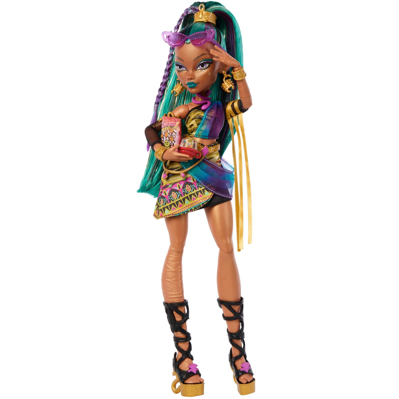 MONSTER HIGH lėlė – Nefera (JDR48) – papildomas vaizdas 4