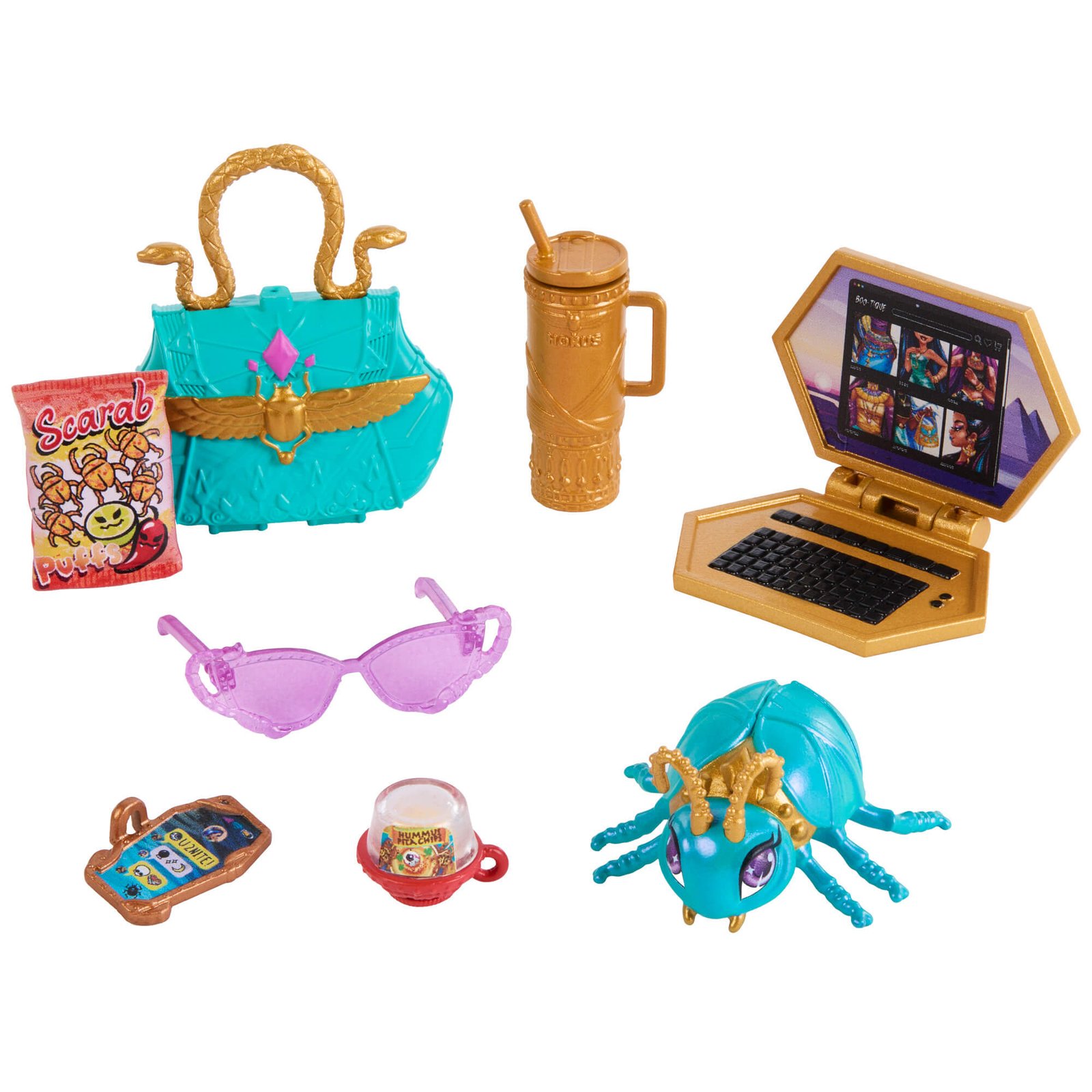MONSTER HIGH lėlė – Nefera (JDR48) – papildomas vaizdas 6