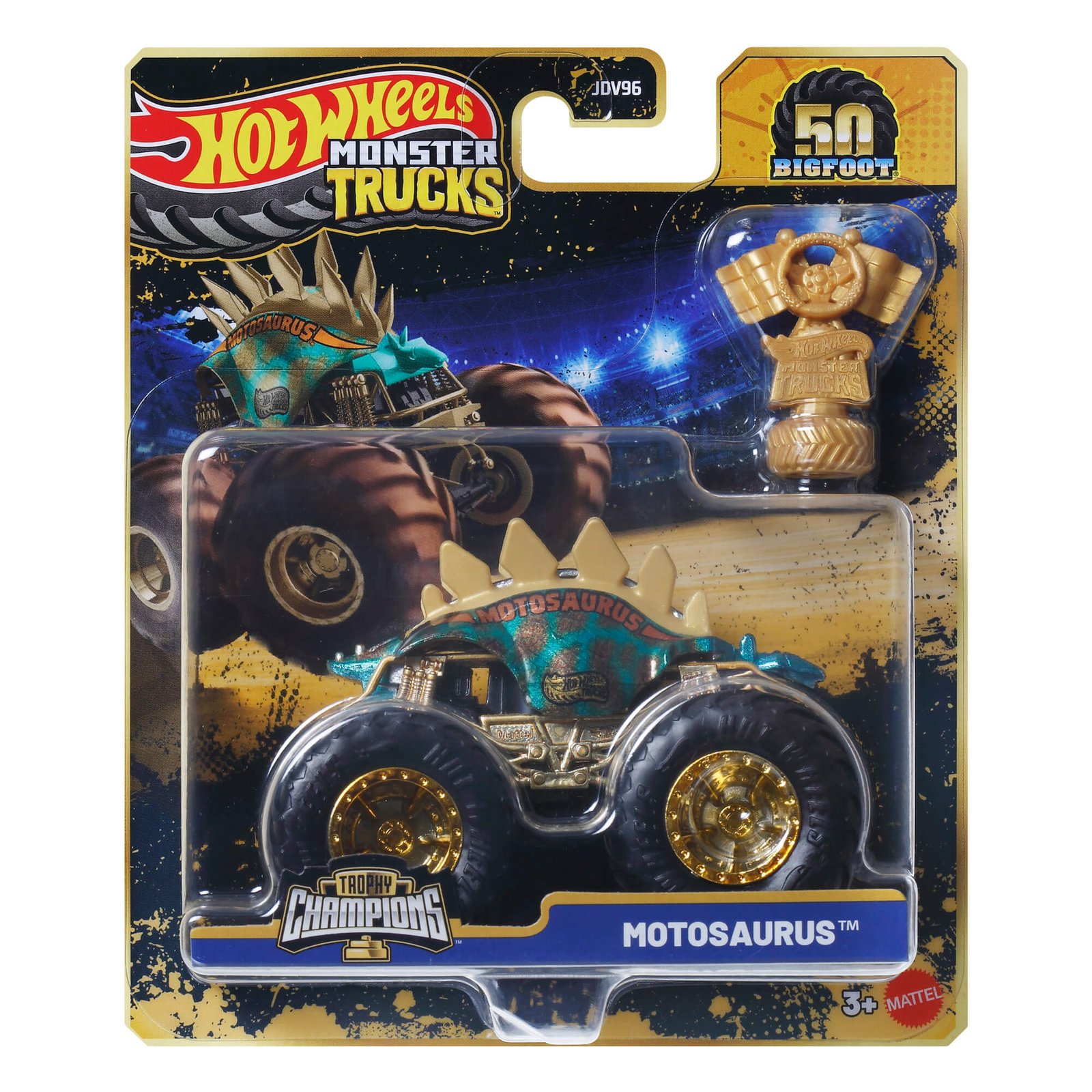 HOT WHEELS MONSTER TRUCKS džipas – Čempionų taurė (JDV96) – papildomas vaizdas 2