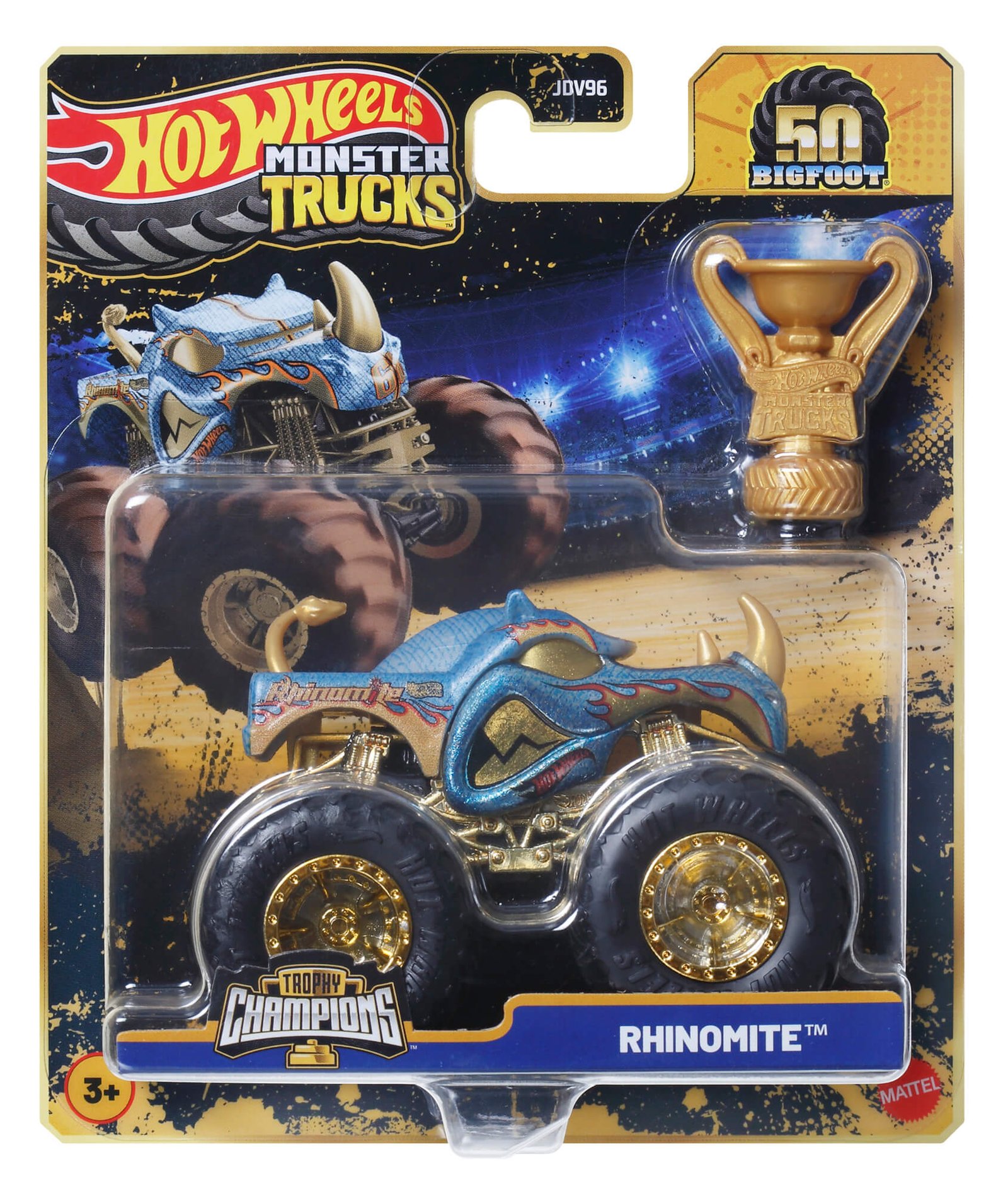 HOT WHEELS MONSTER TRUCKS džipas – Čempionų taurė (JDV96) – papildomas vaizdas 4