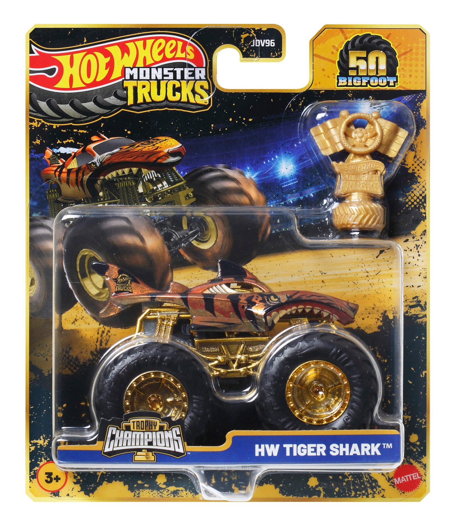 HOT WHEELS MONSTER TRUCKS džipas – Čempionų taurė (JDV96) – papildomas vaizdas 5