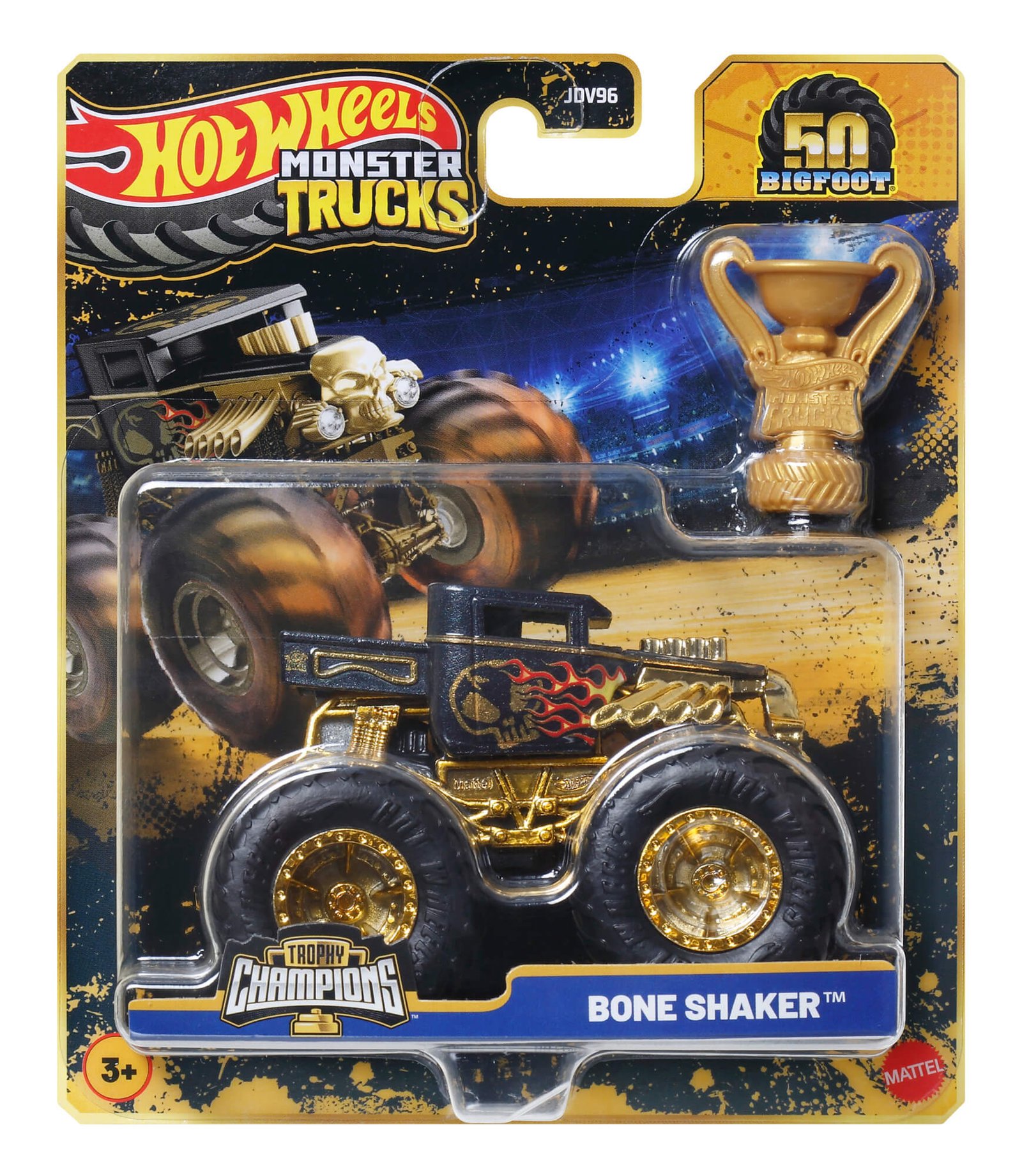 HOT WHEELS MONSTER TRUCKS džipas – Čempionų taurė (JDV96) – papildomas vaizdas 9